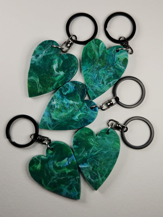 Heart Keyring