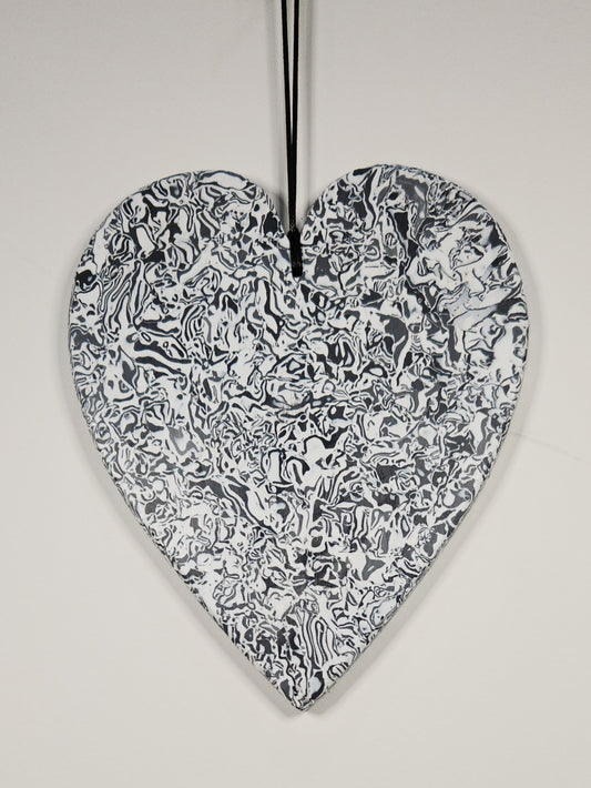 Black and White Heart