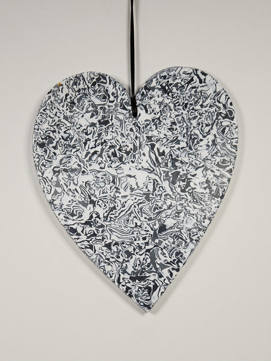 Black and White Heart