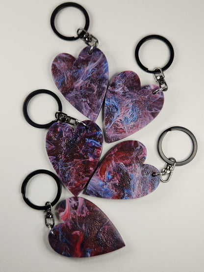Heart Keyring