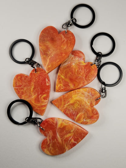 Heart Keyring