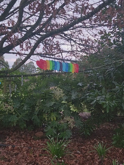 "Just Be Nice" Windchime / Large Hearts